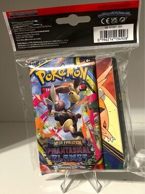 Pokémon TCG: Mini Portfolio - MEGA LOPUNNY Print - 1 Booster Pack